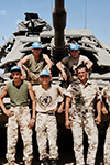 FOTO DELLA 132ª BRIGATA CORAZZATA “ARIETE”.